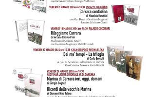 Carrara si racconta: a Palazzo Cucchiari venerdì 10 maggio la presentazione della nuova edizione di “Rileggiamo Carrara