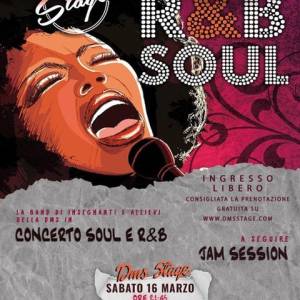 Locandina concerto Soul RnB