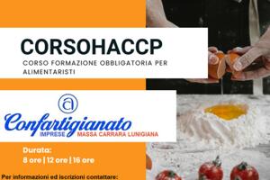 Confartigianato Massa Carrara: corso haccp per addetti alle attività alimentari  e corsi integrali e di aggiornamento per addetti all’antincendio