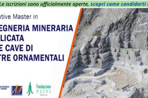 Carrara, al via la terza edizione dell&#039;Executive master in ingegneria mineraria