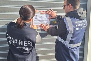 Sigilli a un&#039;autofficina  nel centro di Carrara: irregolarità nei pagamenti e mancato rispetto delle norme di sicurezza