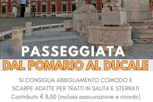 Dal Pomario al Ducale: passeggiata culturale organizzata dal circolo Leonardo di Borgo del Ponte a Massa