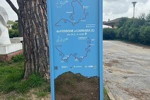 Carrara: Seguire le tracce della Sirena è più facile: arrivano i cartelli lungo il Cammino di Aronte