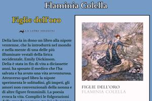 Associazione Qulture presenta  &quot;Figlie dell&#039;oro&quot; di Flaminia Colella  in biblioteca a Carrara venerdì 19 aprile