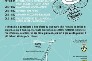 Domenica 11 giugno a Massa torna il Bike Pride per la mobilità sostenibile