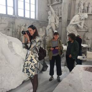 visita studi scultura white carrara