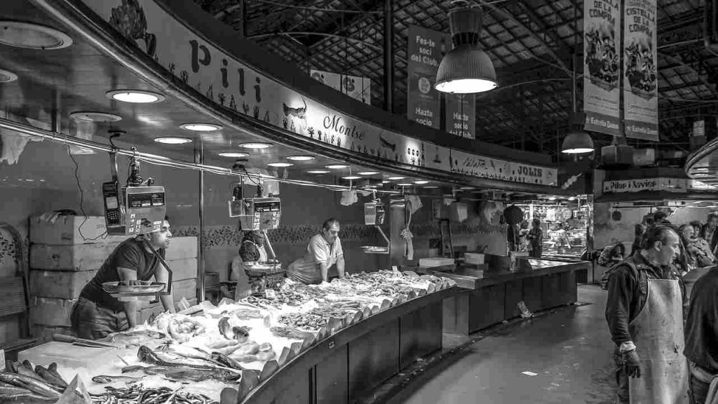 mercato di pesce
