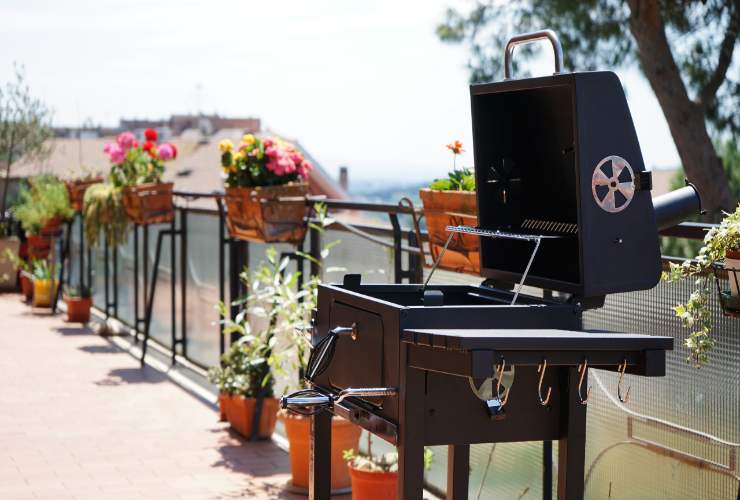 Barbecue in condominio