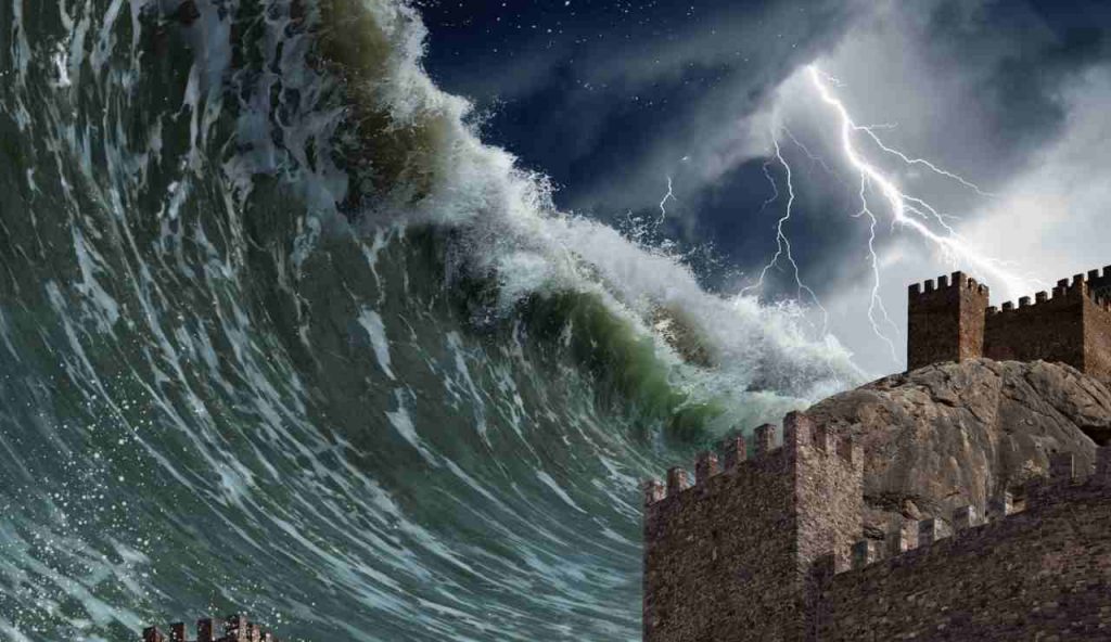 Onda anomala oceano