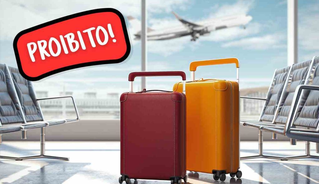Alimenti proibiti aereo