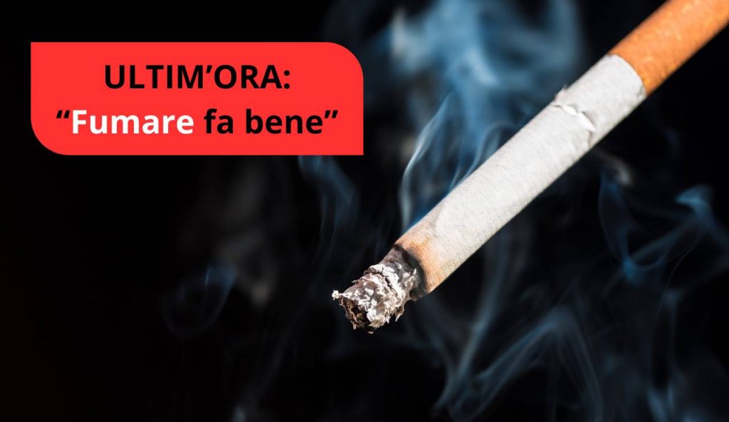 Fumare sigaretta beneficio