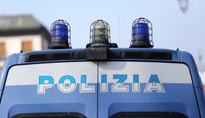 Polizia posto di blocco