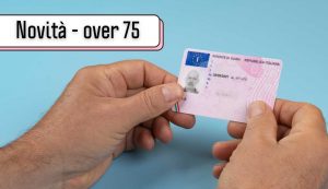Rinnovo patente over 75
