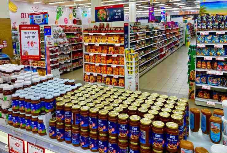 Scaffali supermercato