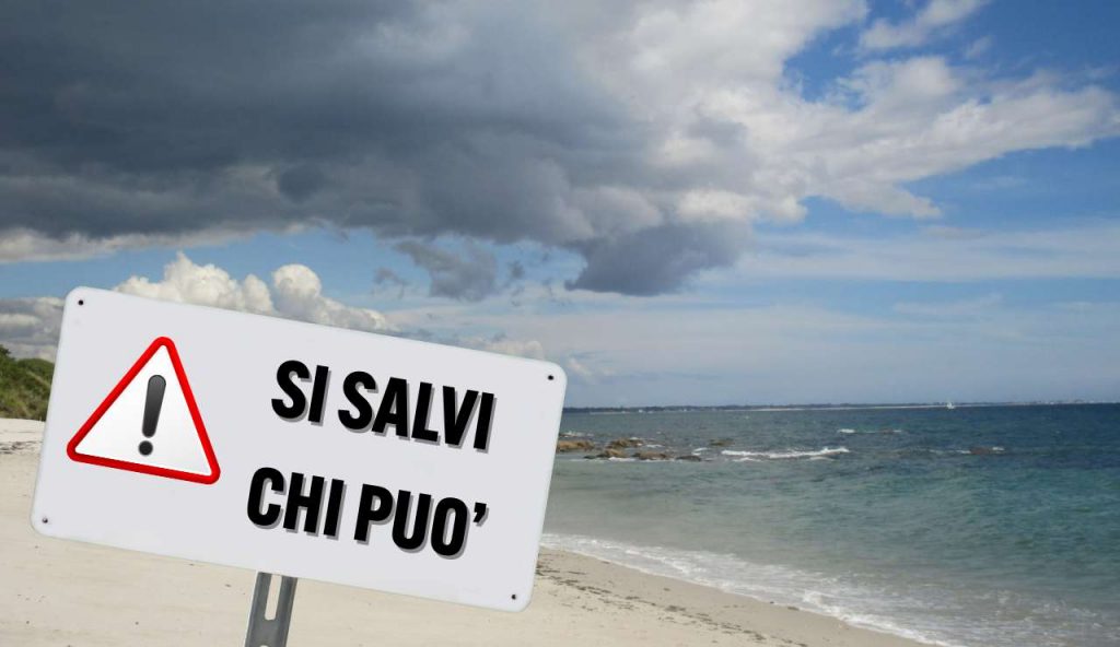 Spiaggia pericolosa