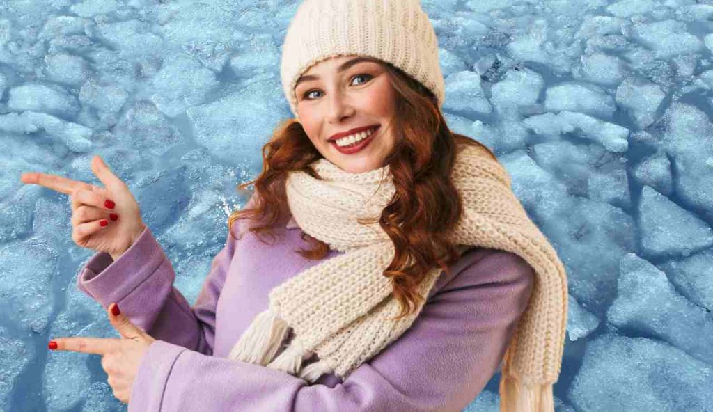 Donna con cappotto