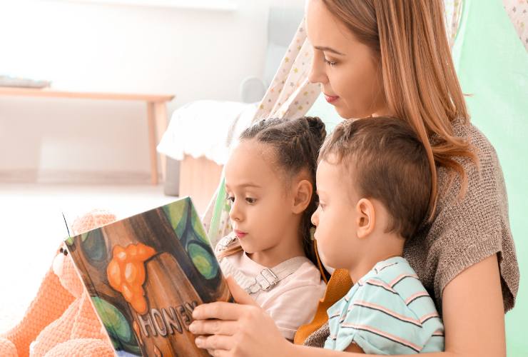 Mamma con figli