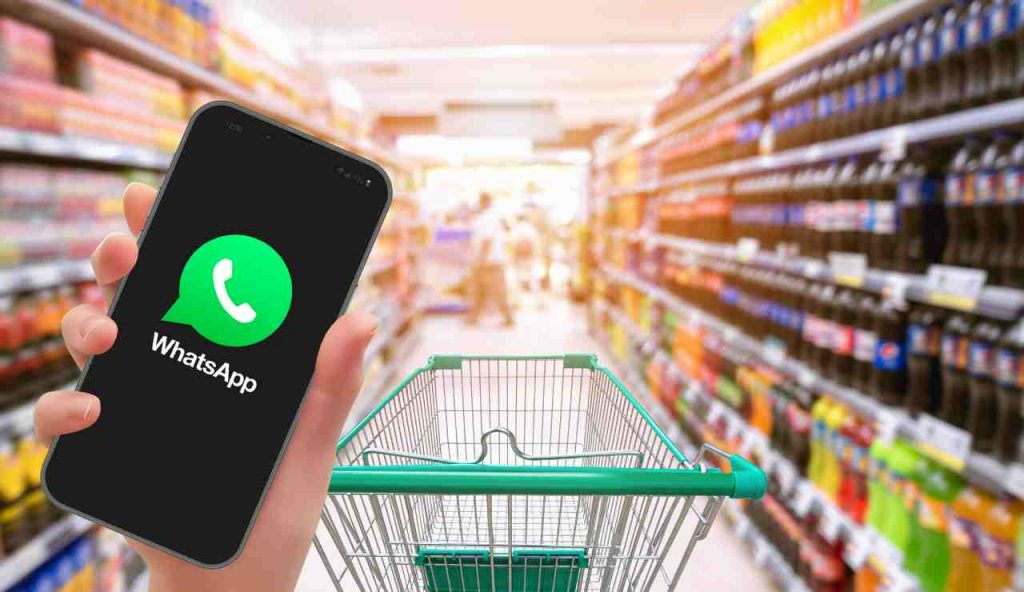 Metodo WhatsApp supermercato