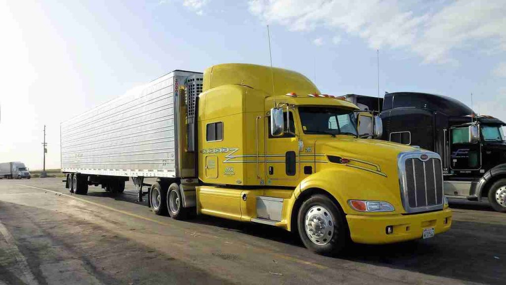 camion e traspoto alimentare