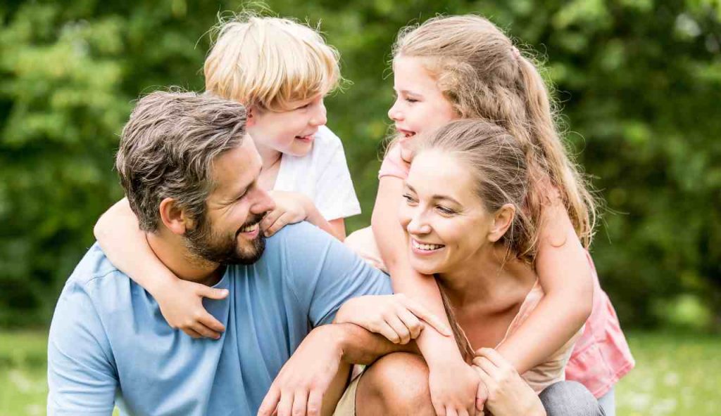 Genitori con figli