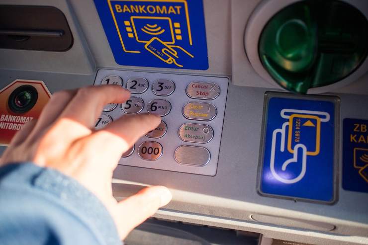 bancomat e i dettagli