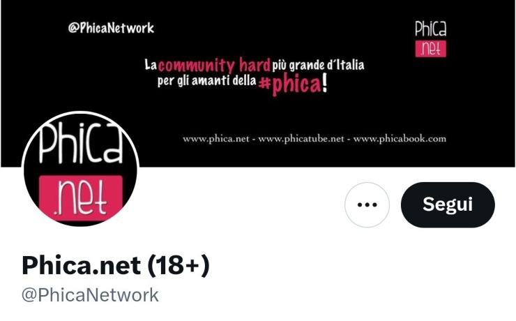 Account su X di Phica.eu - Lagazzettadimassaecarrara.it